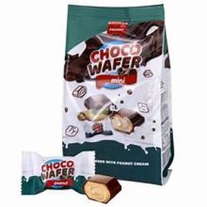 Choco Wafer mini Coated Wafers With Coconut Cream 140gm