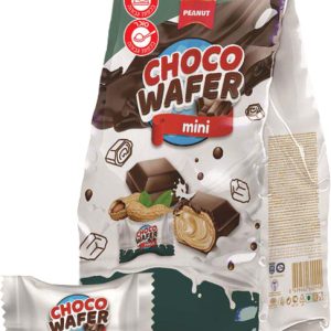 Peanut Choco Wafer mini Coated Wafers With Peanut Cream140gm