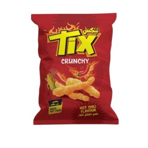 Tix Crunchy Hot Chili Flavour 48 Gm