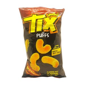 Tix Puffs Flaming Hot Flavour 48 gm