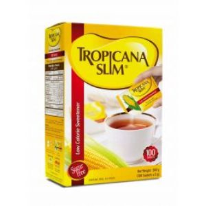 Tropicana Slim Low Caloria Sweetener 100 Sachets (200gm)