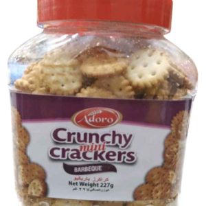 Adoro Crunchy Mini Crackers Barbeque 227 gm