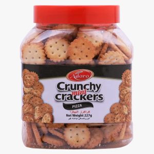 Adoro Crunchy Mini Crackers Pizza 227 gm