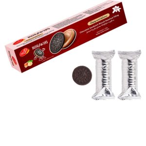 Crispy And Delicious Chocolate Sandwich Biscuits Hazelnut Filling 108 Gm