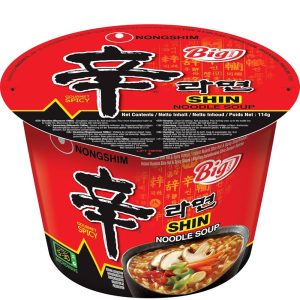 Korea Nongshim Shin Cup Noodle Soup Gourmet Spicy 114 Gm