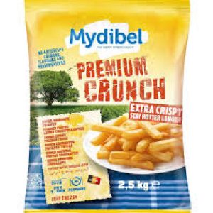 Mydibel Premium Crunch Frozen Potato 2.5 Kg